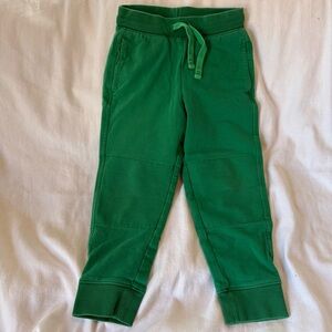 Primary Green Kids Joggers Sz 4 EUC